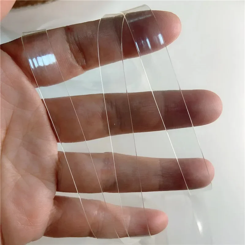 1cm Clothing Accessories TPU Transparent Elastic Strap Invisible Non-slip  Bra Band