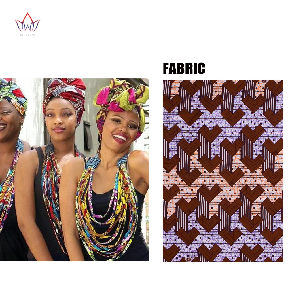 African Necklace and scarf Handmade Party Gifts Print Wax Fabric Women's Jewelry Multi-stranded Elegant Party Jewelry WYB571