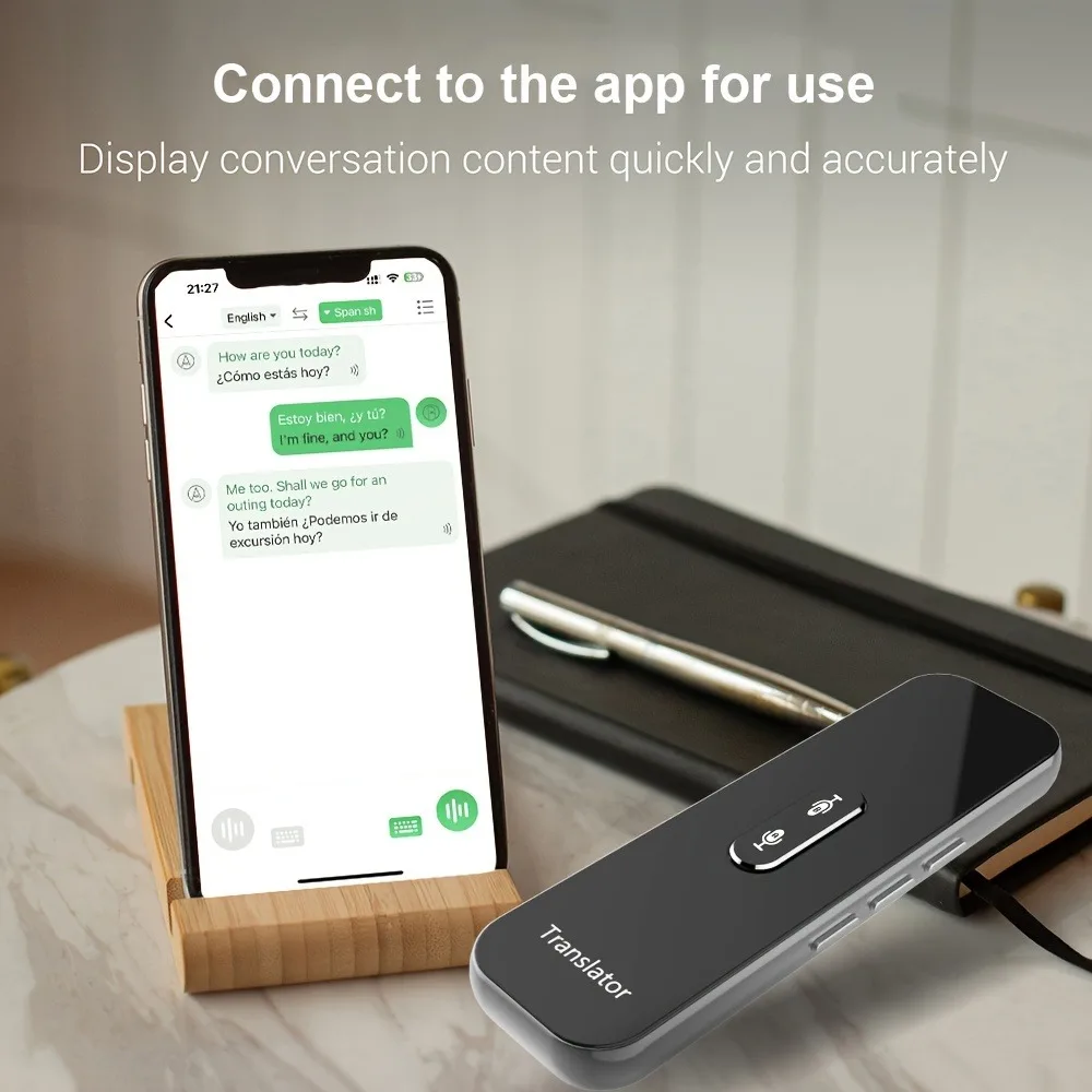 Instant Voice Translator Language Translator Intelligent Voice Translator For 137 Languages-Real-Time Two-Way Translation And App Display For Android/Ios Device