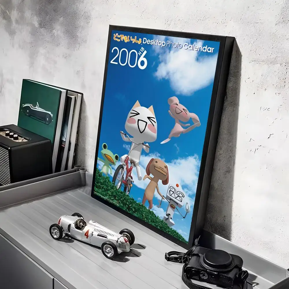 Klassisches Anime I_Inoue Toro-Poster mit süßer Katze, dekorative Wandkunst, Aufkleber, Wandbild, Fotodruck für Zuhause, Wohnzimmer, Flur, Dekoration – Detail 28