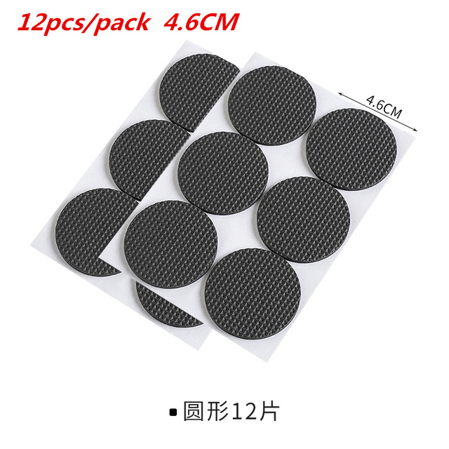 Adhesive Rubber Anti-Skid Scratch DIY Resistant Furniture Feet Floor Protector Pads Table Legs Stools Chairs Mats