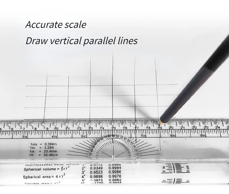 1Pc Plastic Measuring Rolling Ruler Drawing Roller Ruler Multifunctional  Drawing Design Ruler for Measuring Drafting - AliExpress