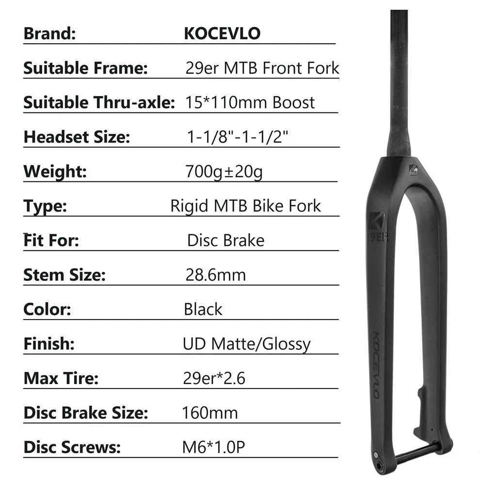 Fourche VTC 28 pouces alu ressort/élastomère noir deb 45mm pivot (240