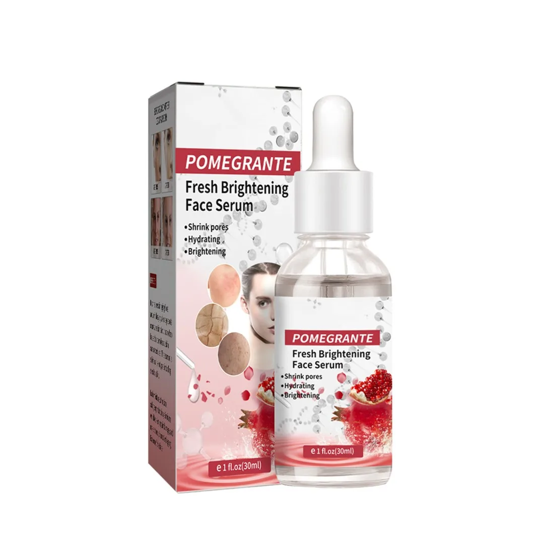 

30ml Pomegranate Face Serum Anti-Aging Whitening Moisturizing Hydrating Deeply Nourishes Refreshing Oil Control Facial Essence