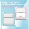 Portable MINI Wirelessly Bluetooth Printer Student Pocket Inkless Photo Label Memo Wrong Question Thermal Printer child Gift 3