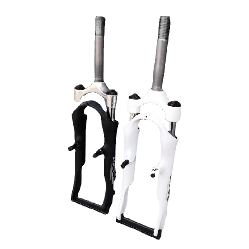 20인치 ZOOM 충격 흡수 장치 프론트 포크 25.4×158mm 톱니형 디스크 브레이크 오일 브레이크 V 브레이크 프론트 포크..