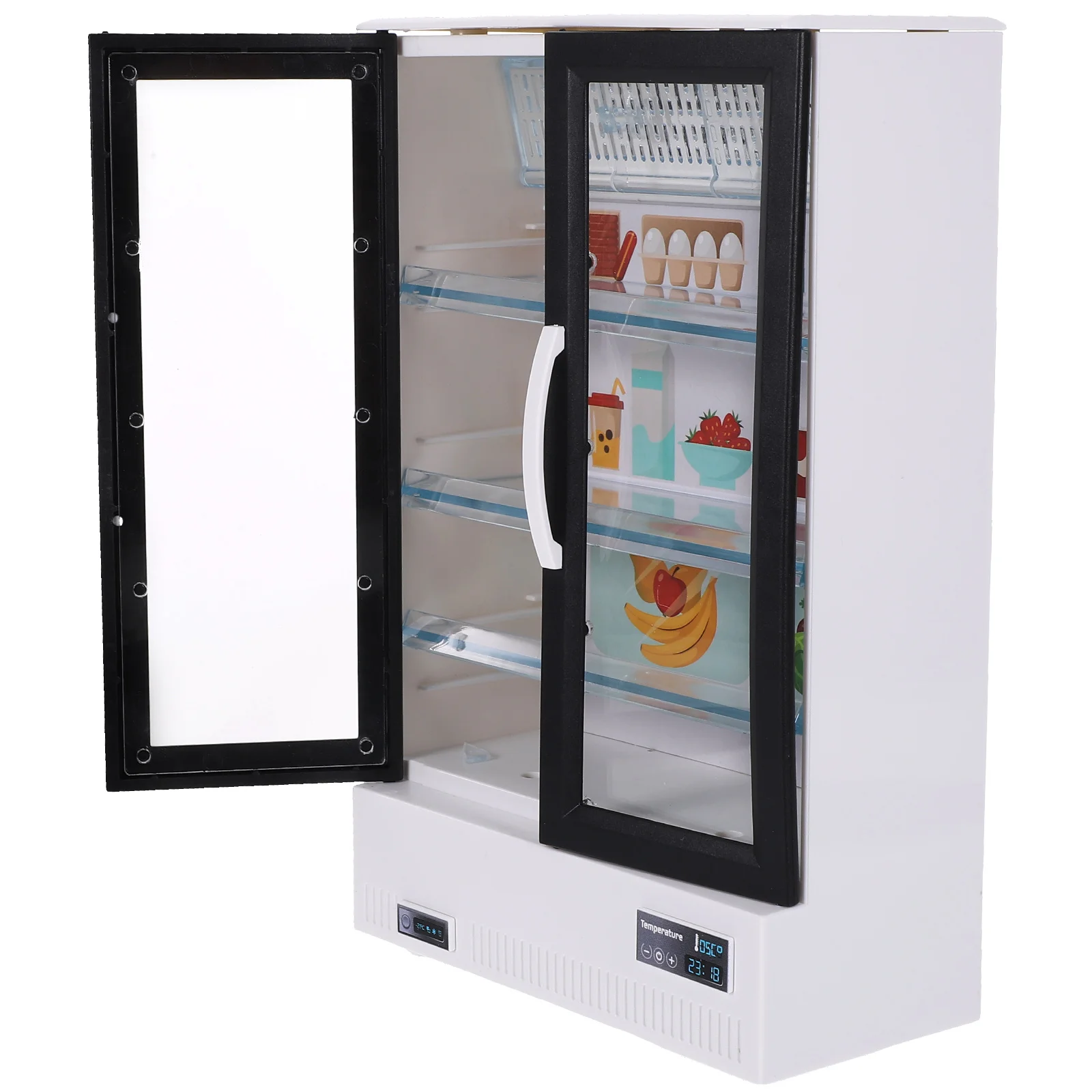 

Doll House Furniture Model Miniature Fridge Decoration Mini House Refrigerator Decor