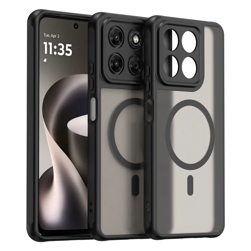 Magnetic Translucent Frosted Waterproof Protective Phone Case