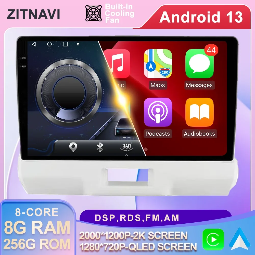 

Автомобильный радиоприемник с GPS-навигацией, мультимедийный стерео-проигрыватель 2DIN, Android 13, для SUZUKI 2014-2019, Авторадио, видео, QLED, AHD, BT, DSP