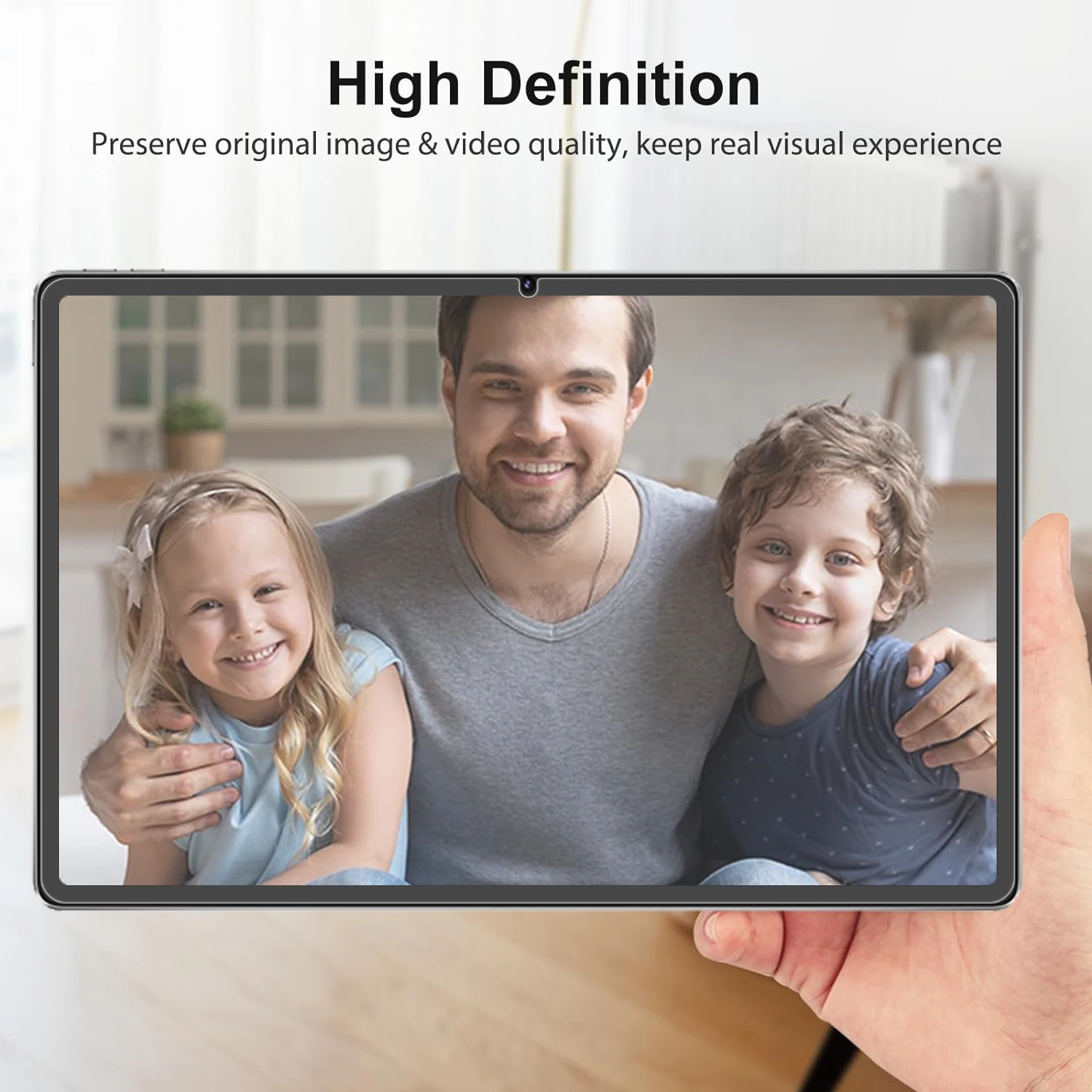 Premium HD Tempered Glass Screen Protector - Scratch-Proof & Bubble-Free Protective Cover (2-Pack)