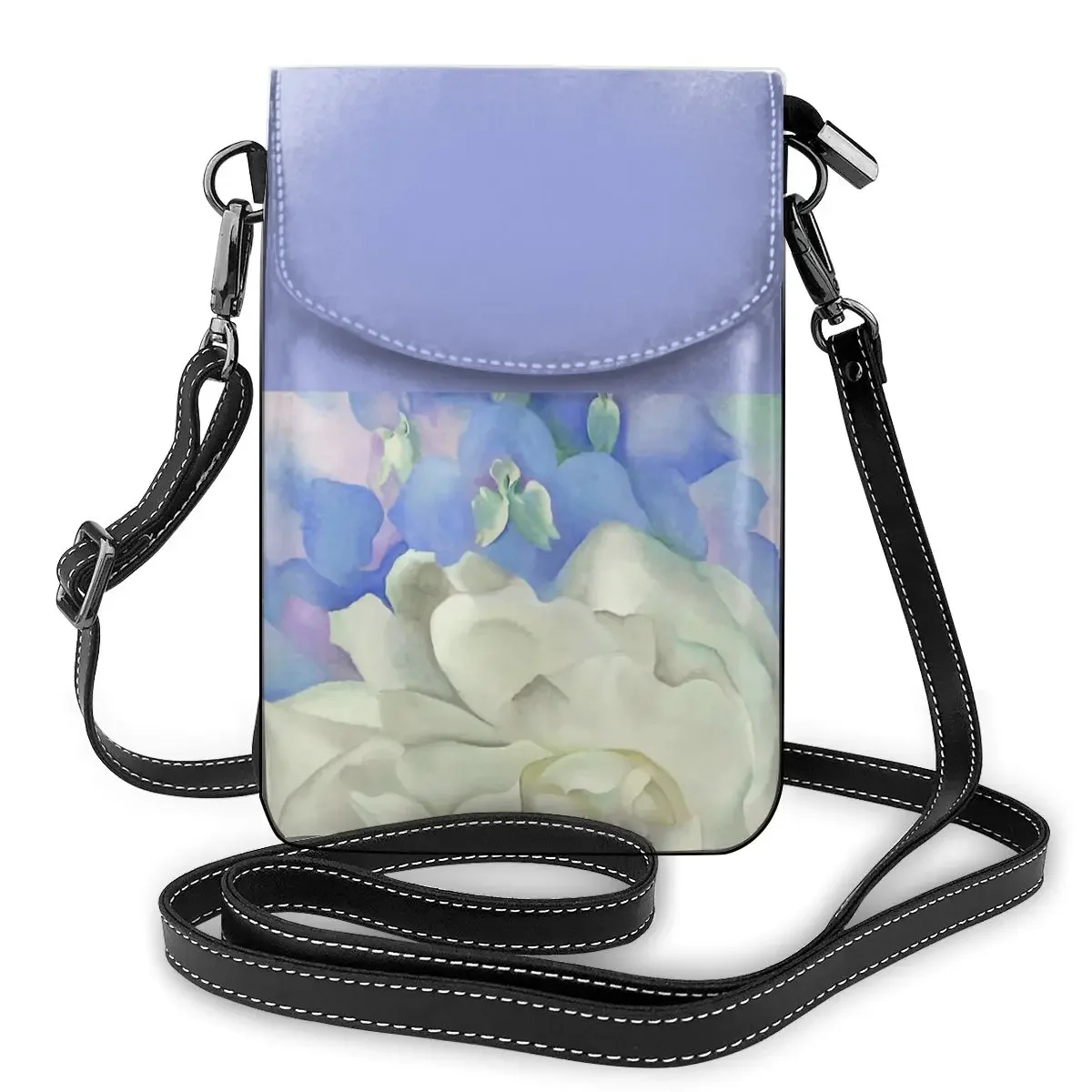 

Rose Shoulder Bag Work Leather Women Bags Female Gifts Reusable Purse