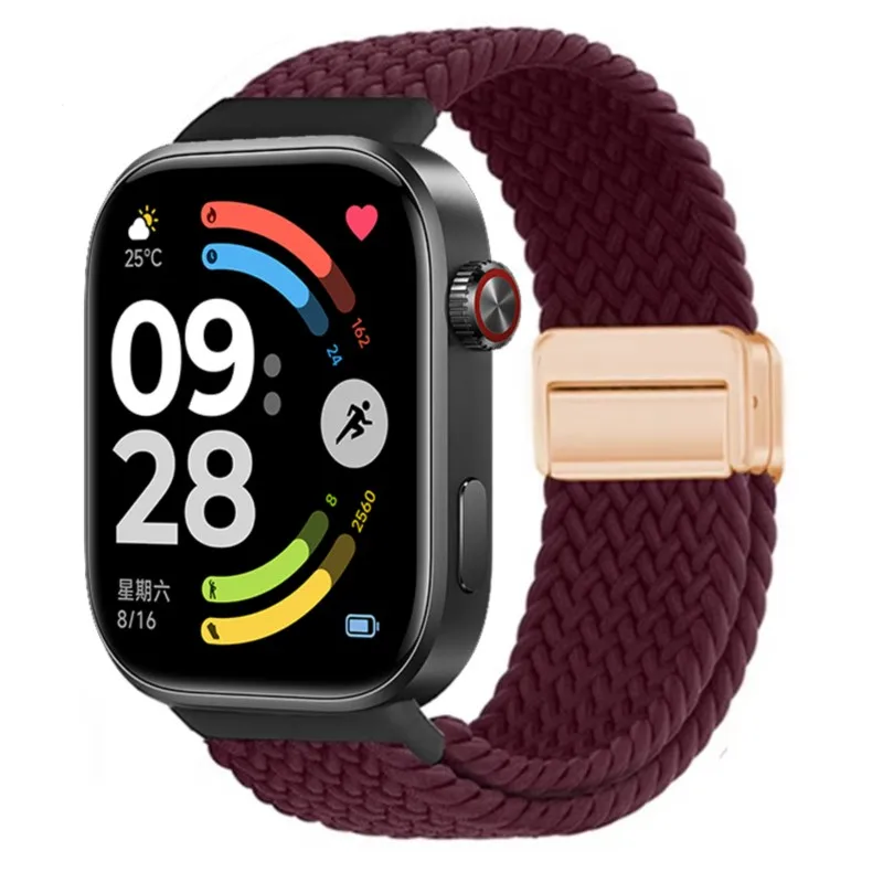 Sport Braided Adjustable Magnetic Strap for Smartwatch Accessories