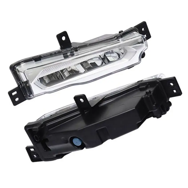 A76T-1쌍 프론트 범퍼 안개등 LED 주간 주행등 BMW X3 X4 G01 G02 17-19 63177412527 63177412528 드라이빙 램프