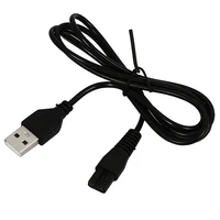 1pc USB Cable Charging Line Copper Hole Suit 5V Flashlight Shaver Hair Clipper Wire Single Hole 1.8 1