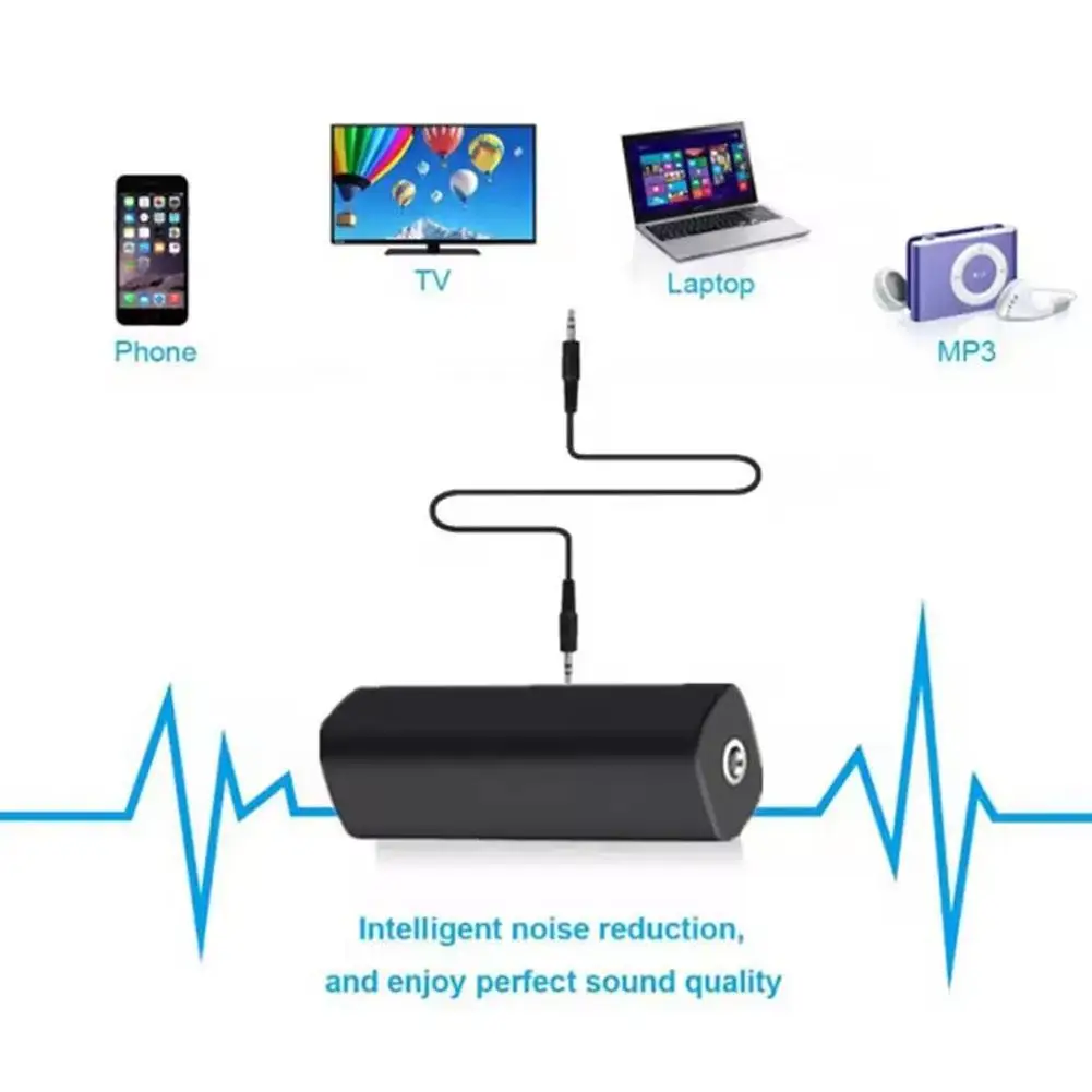 3.5mm Aux Audio Noise Filter Anti-interference Ground Loop Noise Filter Car Stereo Audio System Home Stereo