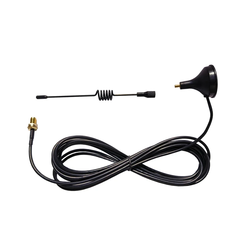 Two Way Radio Antenna Walkie Talkie Dual Band Hign Gain SMA Female Magnetic Base For Vehicle Handheld UV10R UV5R UV82 Baofeng BS888S Car Radio