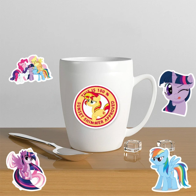 My Little Pony Desenhos Animados Adesivos, Ins Kawaii, De Alto Valor,  Criativo Colorido Caso Do Telefone Móvel, DIY Adesivos Decorativos,  Presente De Férias - AliExpress