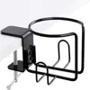 Clip-on Table Cup Holder Metal Cup Holder Drink Cup Holder, Large Tabletop Cup Holder, Table Cup Holder, Clip-on Cup Holder 1