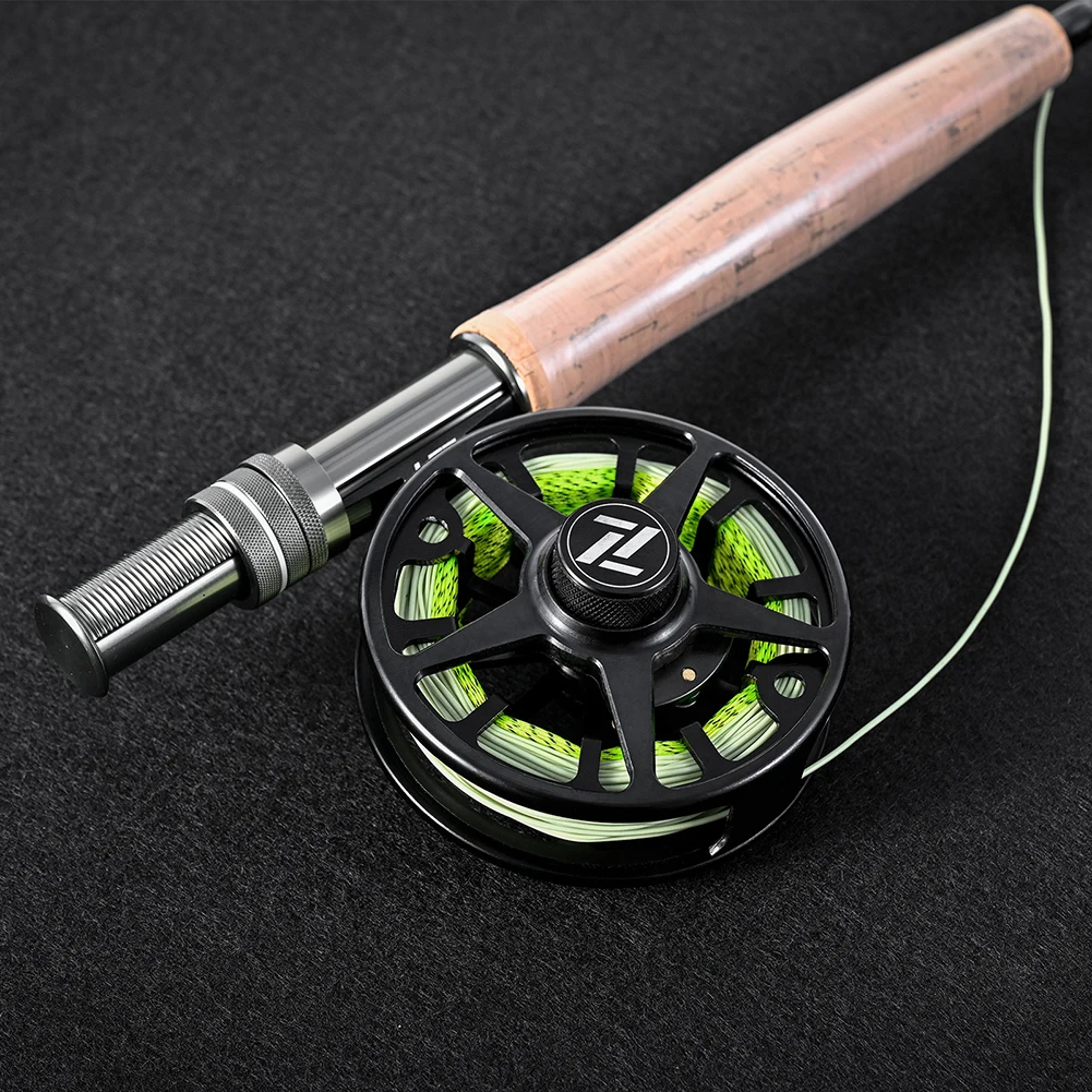 

Fly Fishing Reel Sport Fishing Tool Fly Reel Large Arbor Aluminum Alloy Body Trout Bass Carp Pike Panfish Freshwater Saltwater