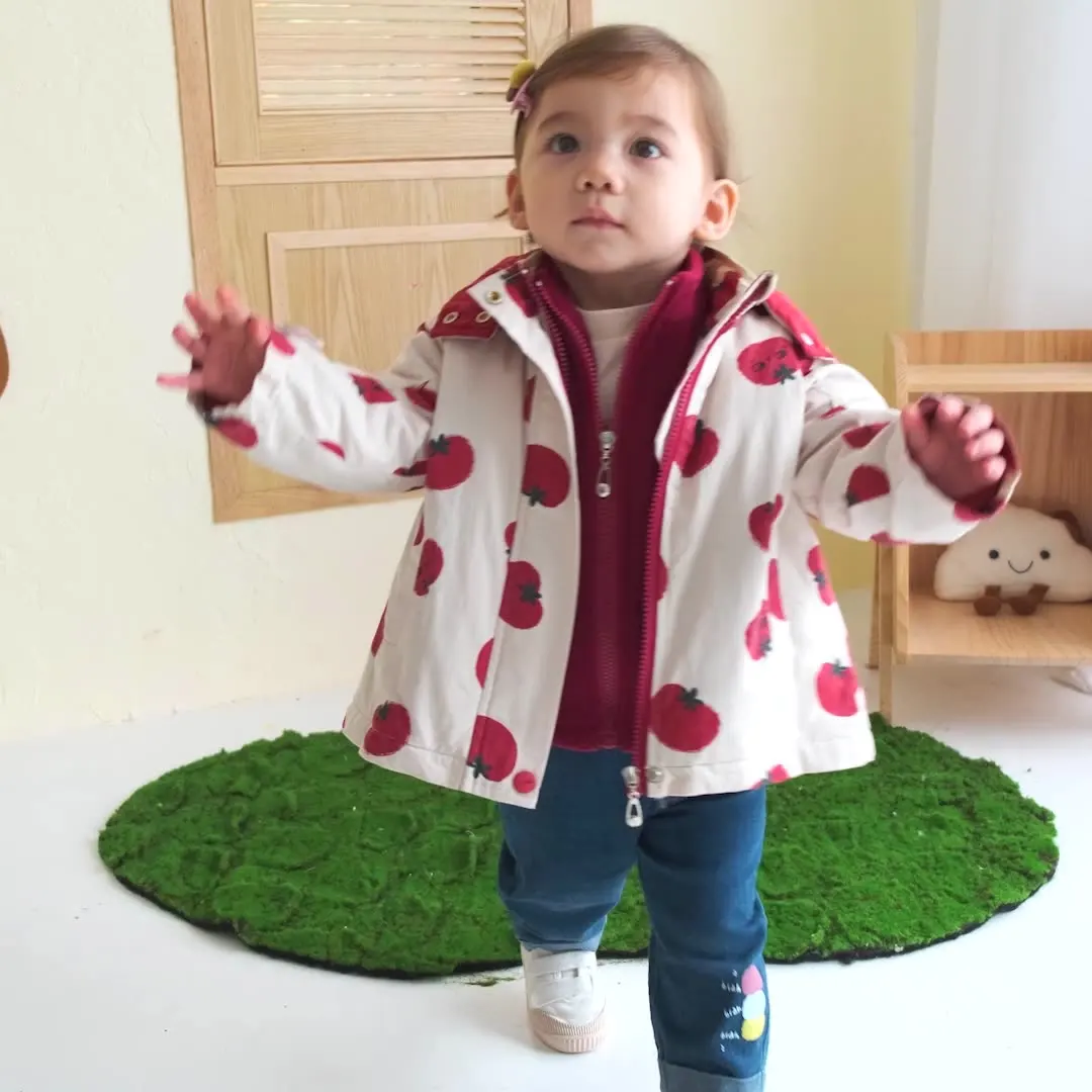 

Girls' sweater three in one detachable 2022 new children's fleece liner girls' autumn and winter coat