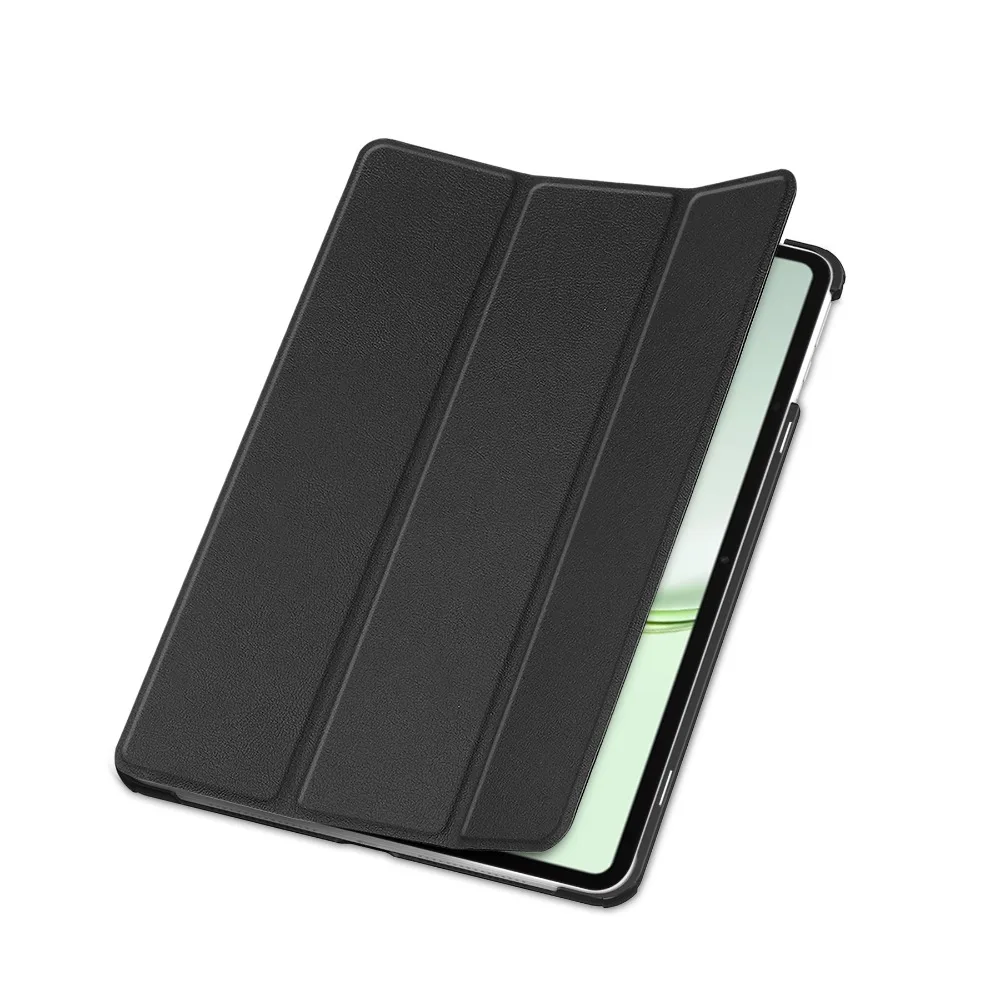 Premium Tri-Fold Stand Tablet Cover with Hard Back Coque