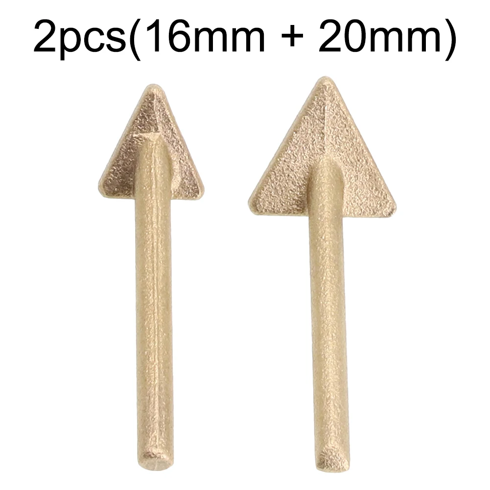 

2pcs 16mm/20mm Plastic Repair Triangular Copper Smoothing Head Soldering Iron Head Leather For 60 Watt Plastic Welding Kit