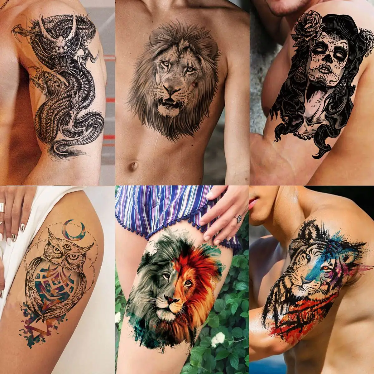 48 Temporary Tattoos You'll Want On Your Body Immediately, image size:1200x1200