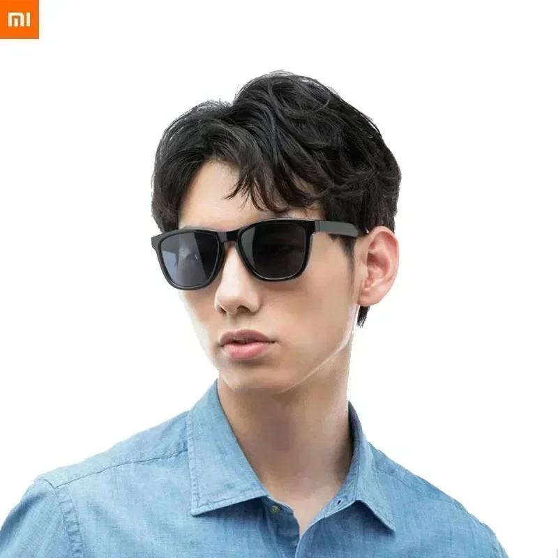Anti Blue Glasses XIAOMI Mijia Classic Square Sunglasses Self-repairing TAC Polarizing Lense No Scew 6 Layer Polarizing Film Unisex