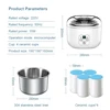 DMWD Automatic Electric Yogurt Maker Multifunction Stainless Steel Leben Container Natto Rice Wine Machine Four Yoghurt Cups 1L 4