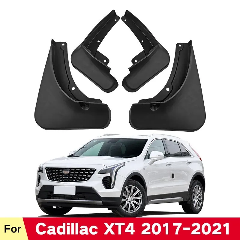 

Mud Flaps For Cadillac XT4 2017-2021 2018 2019 2020 Splash Guards Fender MudFlaps Front Rear Mudguards Car Accessories