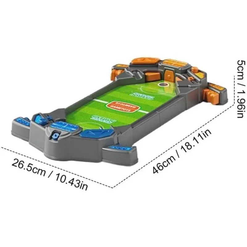Mini Foosball Games Interactive Water Sprinkler Design Tabletop Football Soccer Pinball Indoor Game Room Kids