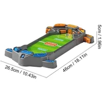Mini Foosball Games with Interactive Water Sprinkler Design Tabletop Football Soccer Pinball for Indoor Game Room for Kids 2