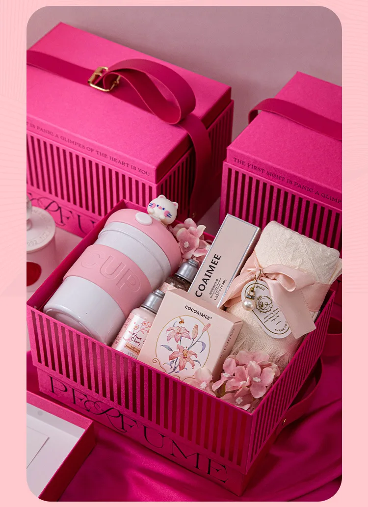 Handheld Geschenk Handtasche Geburtstag Geschenk box leere Box Hochzeit Geschenk verpackung Box High-End und Nische Candy Box Geschenk box Verpackung – Detail 7