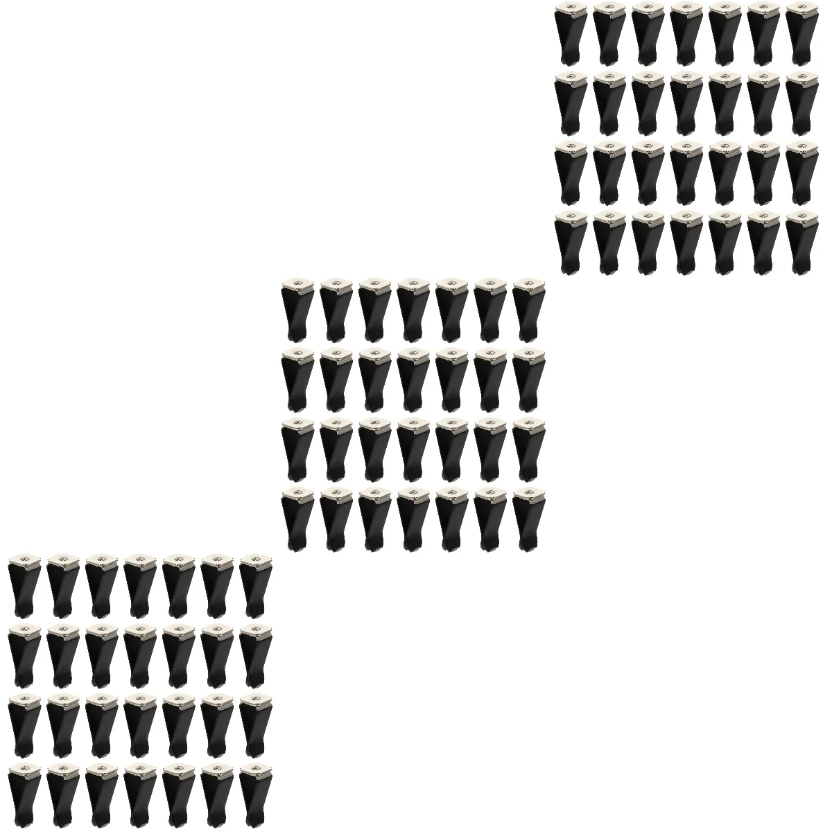 

120 Pcs Air Conditioner Outlet Clip Lavender Perfume Auto Clips Alloy Vent Freshener