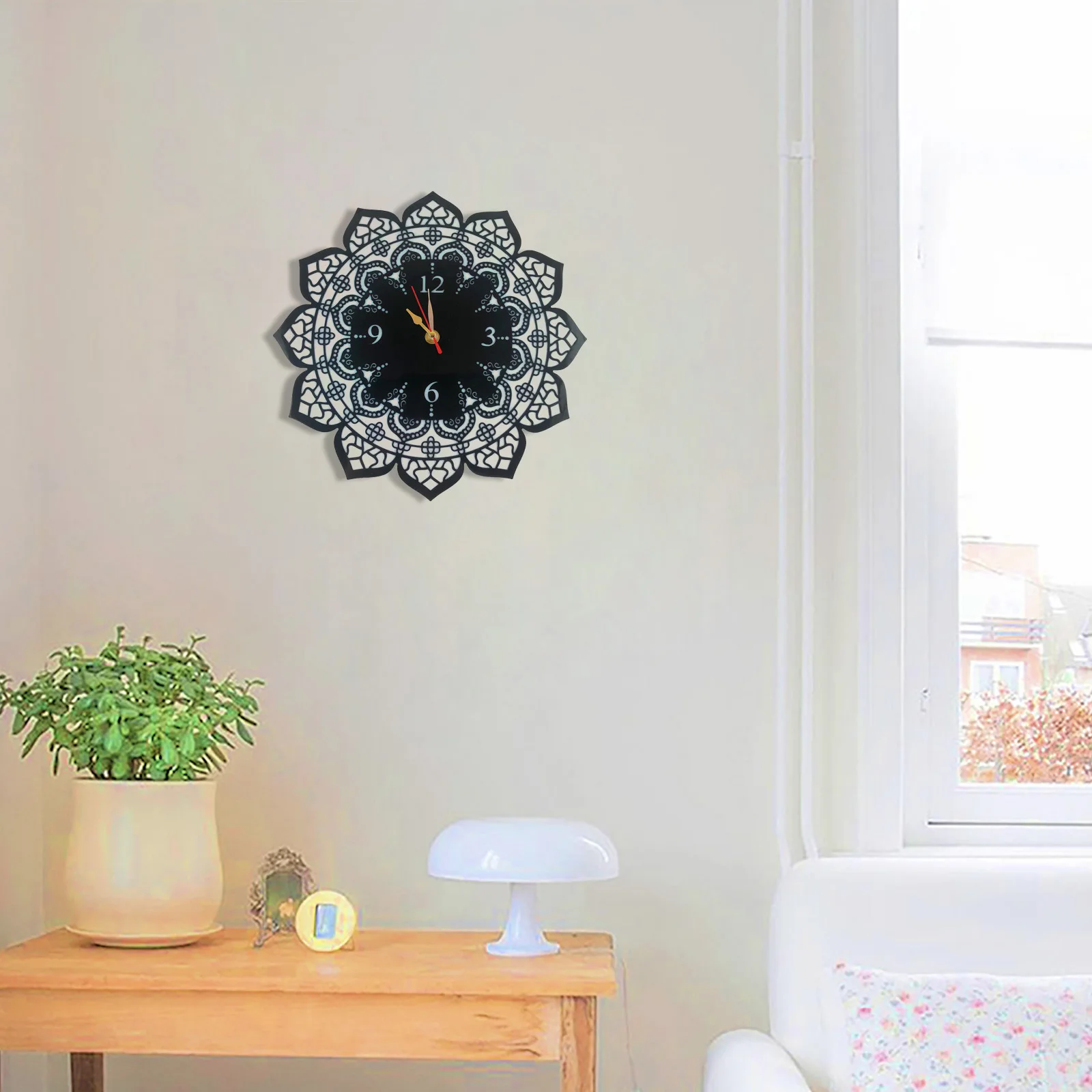 

Стандартная домашняя креативная настенная подвесная силиконовая форма в виде цветка мандалы