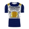 Zawaland Cosplay Goku T-shirt Tops For Man Tight Fitness Tees Sports Wear 3D Print Funny Short-Sleeved Outfits Tracksuit T-shirt 3