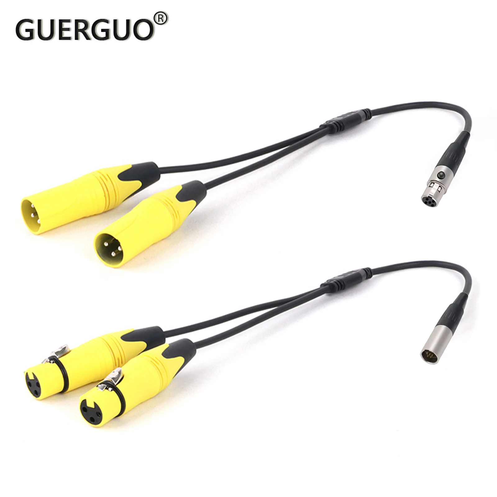 1pc ta5fm mini xlr 5 pin zu dual xlr 3 pin audio kabel für zaxcom qrx feld mischer/recorder sound geräte 788t
