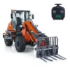 LESU 1/14 AT1050 Hydraulic RC Telescopic Arm Loader Fork Truck Radio Control Painted Finished Trucks Cars Sound Vehicle Boy Toys 2