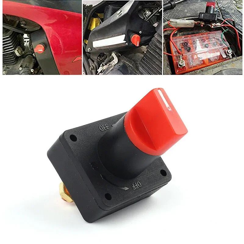 

Auto Battery Isolator Switch 12V 36V 24V Car Main Power Isolator Disconnect Cut Off Kill Switch For RV Boat 300A