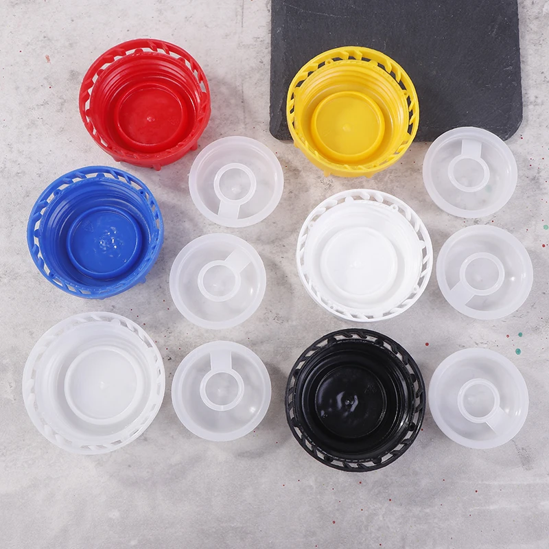 1Pc Plastic Ton Bucket Valves Cover Anti-theft Cover IBC Lid Water Liquid Storage IBC Tank Fitting Plastic Cover Cap Adaptor