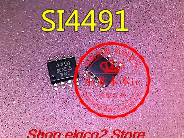 

10 шт., Оригинальные запасные части si4491ed4491e SOP8 SI4491DY 4491