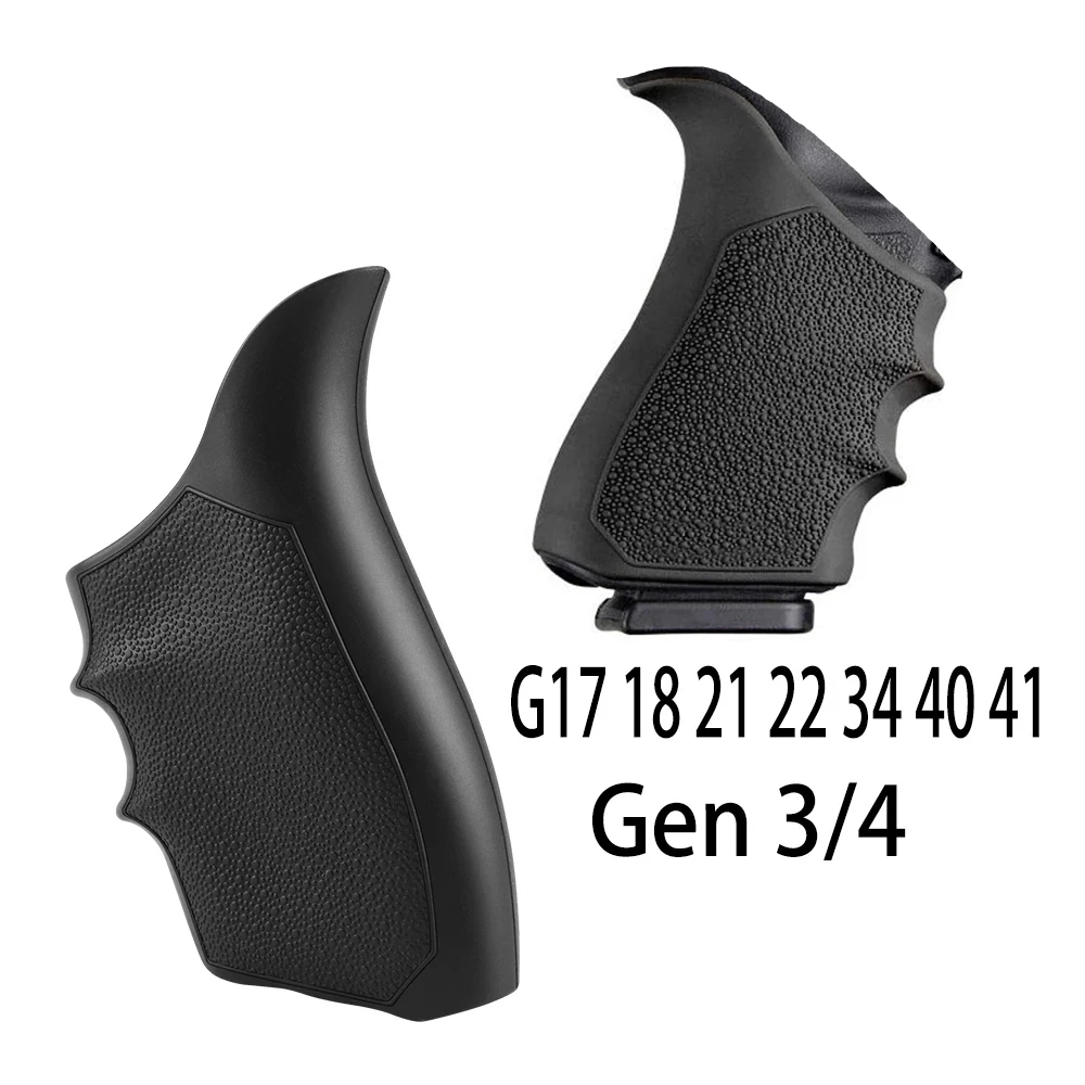 Tactical Grip Sleeve Tactical Grip For Taurus G2c G3c PT111 Rubber Cover G19 23 38 Rubber Grip Sleeve For G17 18 20 21 22 31 Hunting KS0076