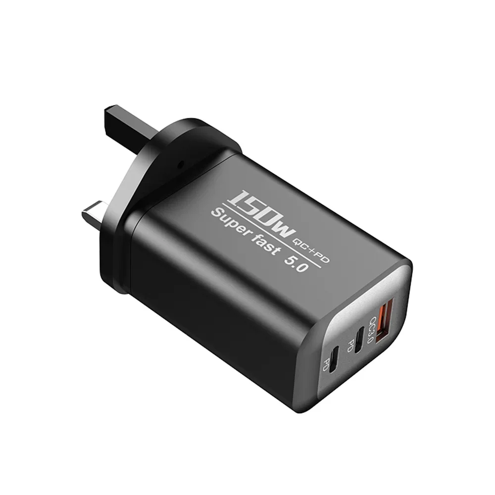 UK Plug Black