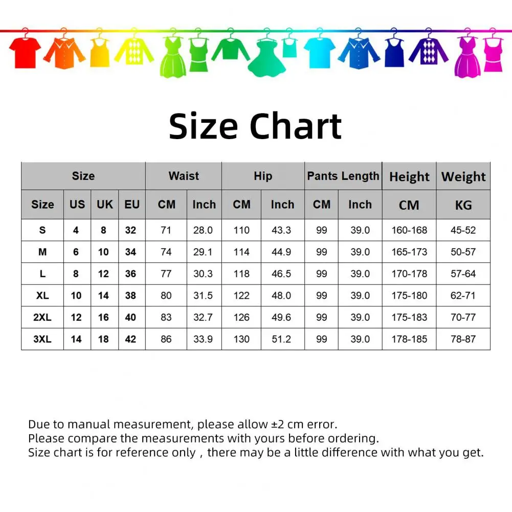 Description Picture 2 of itemStraight-cut Pants Cargo Trousers Men's Elastic Drawstring Cargo Pants with Pockets Solid Color Straight Leg for Streetwear