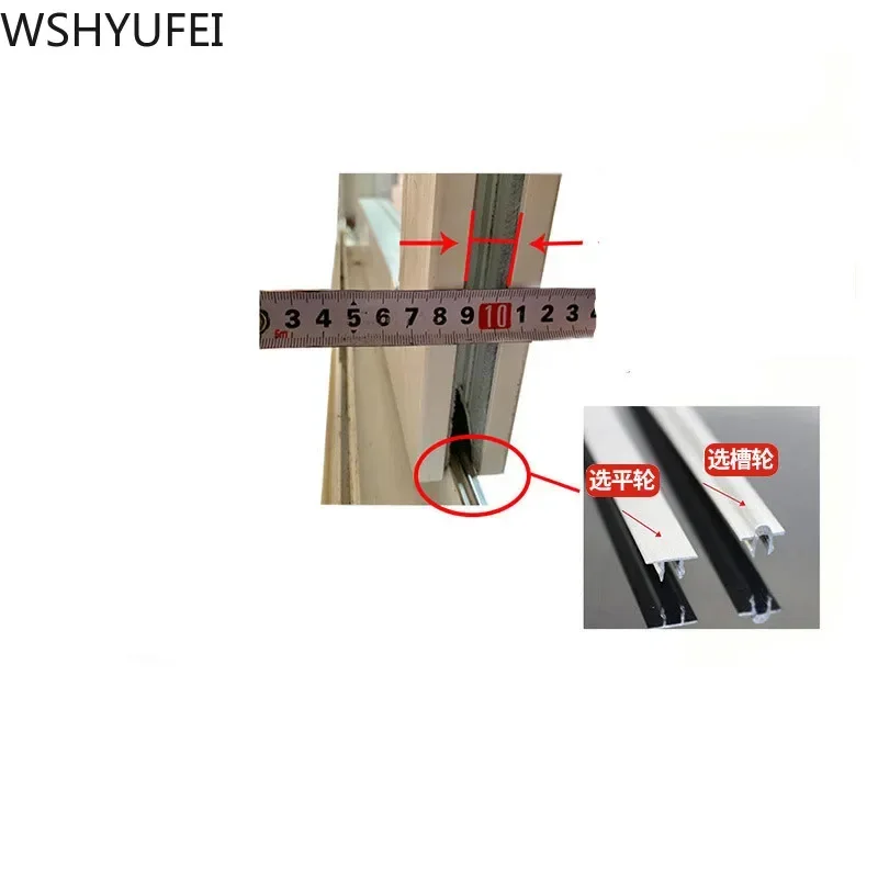 Sliding Door Rollers 10pcs/set sliding door wheels rollers Heavy Mute stainless steel window Sliding Door Bearing Rollers Furniture Hardware sliding door rollers