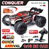WLtoys 1:16 Scale Large RC Car 50km/h High Speed 4WD Children Toy for Boys Remote Control Car 2.4G Off Road Monster Truck RC Toy 1