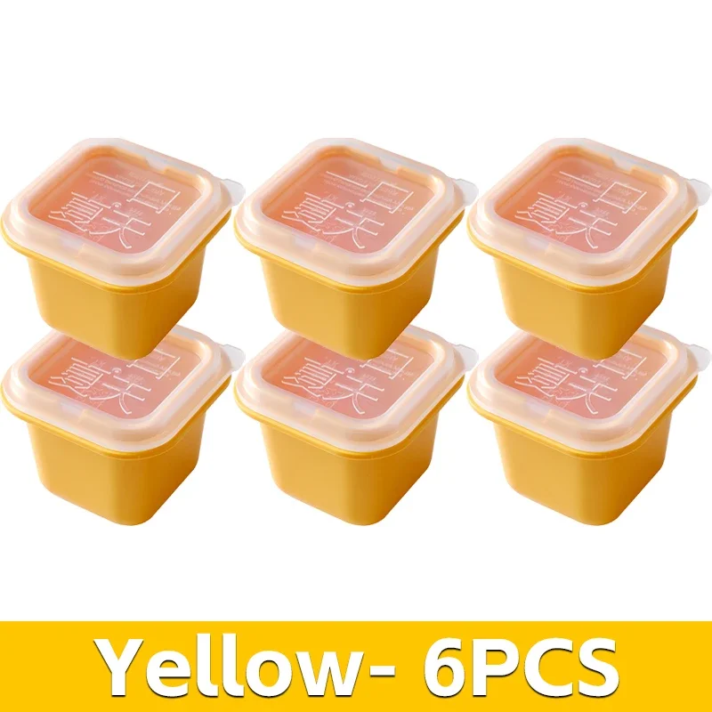 Yellow- 6PCS