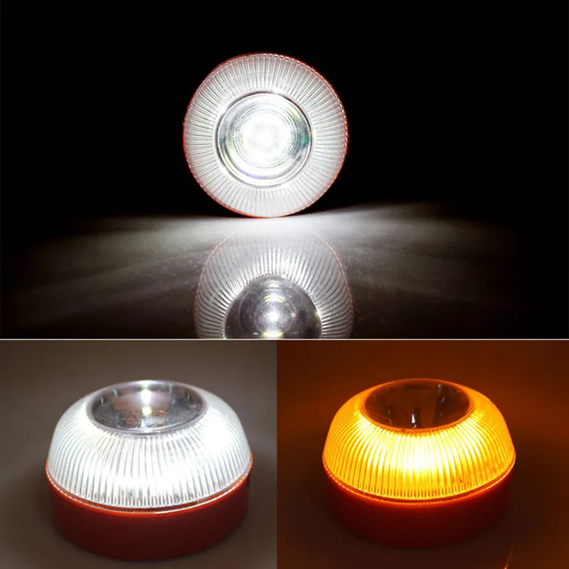 Led Car Emergency Light 1 PCs Flashlight Magnetic Induction Strobe Road Accident Lamp V16 Beacon Safety Accessory Need Battery emergency light,car strobe light,portable flashlight