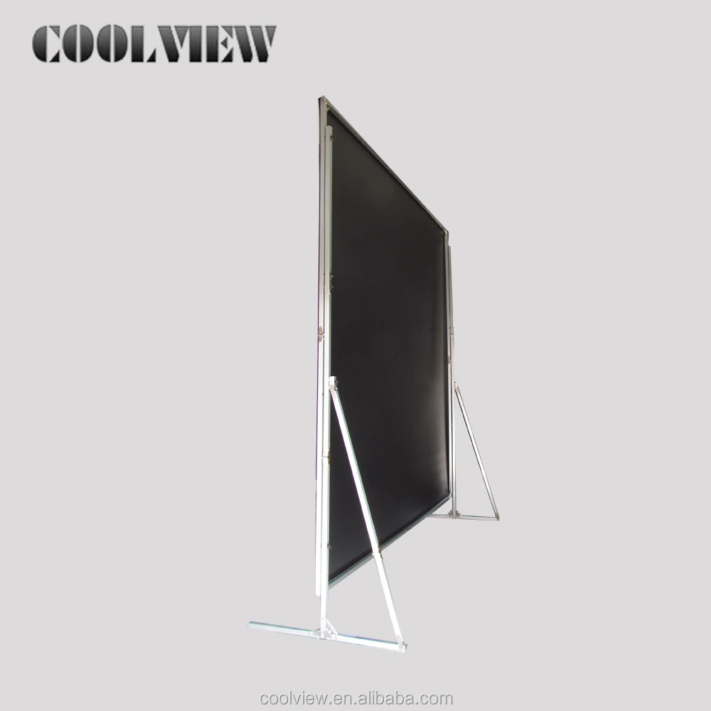 

200 inch front Auto-lock Fast-fold Projection Screen/fast Fold Screen/large Outdoor Screens with dress kit drape