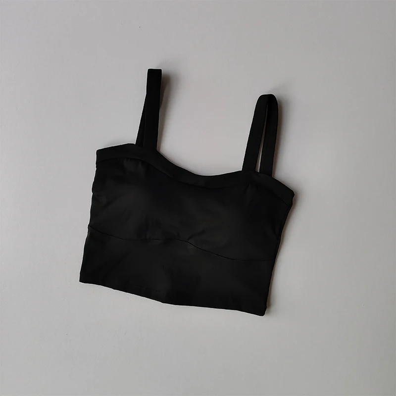 Beautiful Back Suspender Sports Bra for Women Shockproof Sagging Thin Shoulder Straps Quick Drying Yoga and Fitness Vest Tops